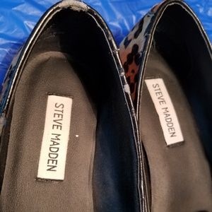 Steve Madden cheetah print shoes sz 7.5